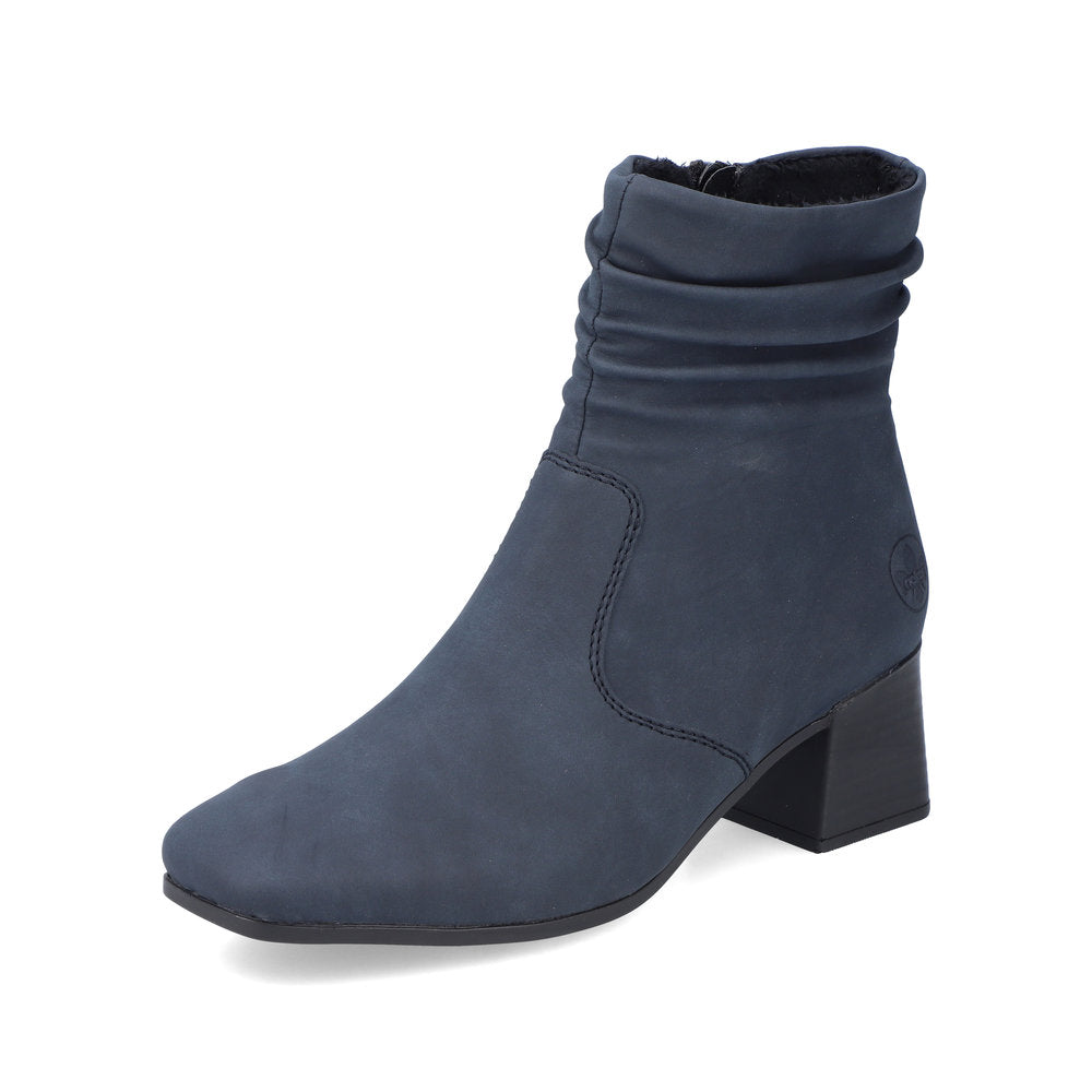 Rieker 70972-14 Blue Ankle Boots