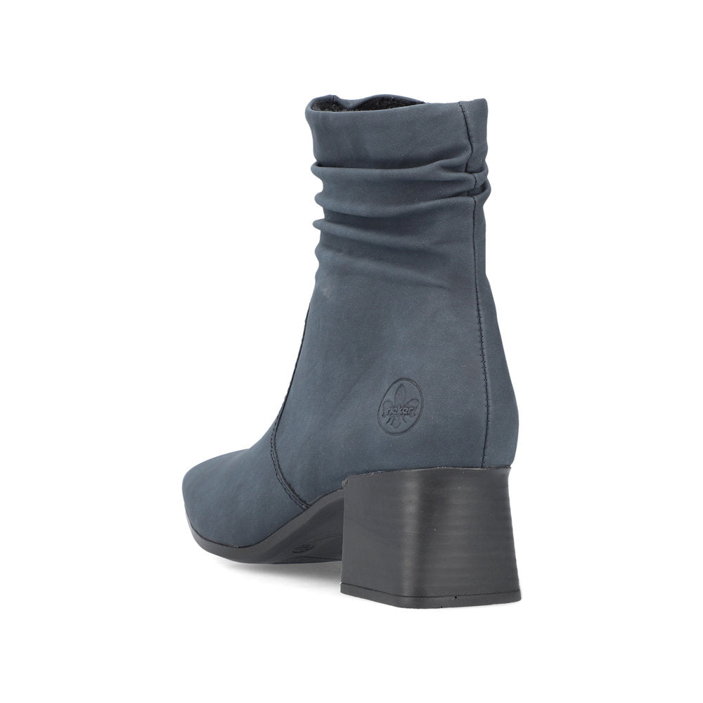 Rieker 70972-14 Blue Ankle Boots