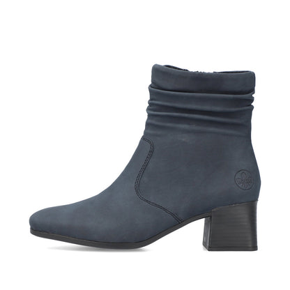 Rieker 70972-14 Blue Ankle Boots