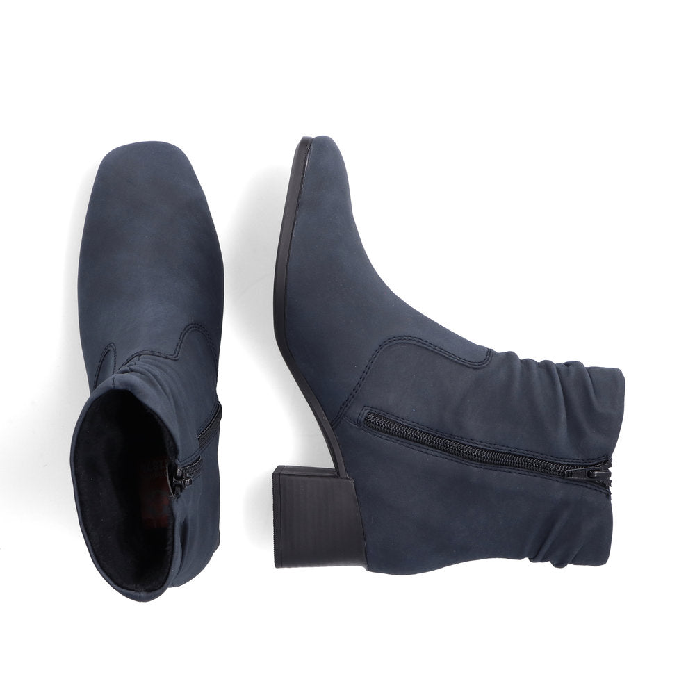 Rieker 70972-14 Blue Ankle Boots