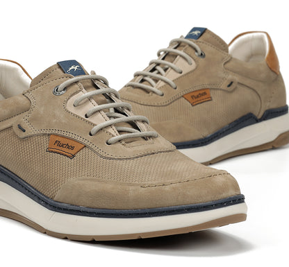 Fluchos F2210 Delbuck Marmota Taupe Laced Shoes