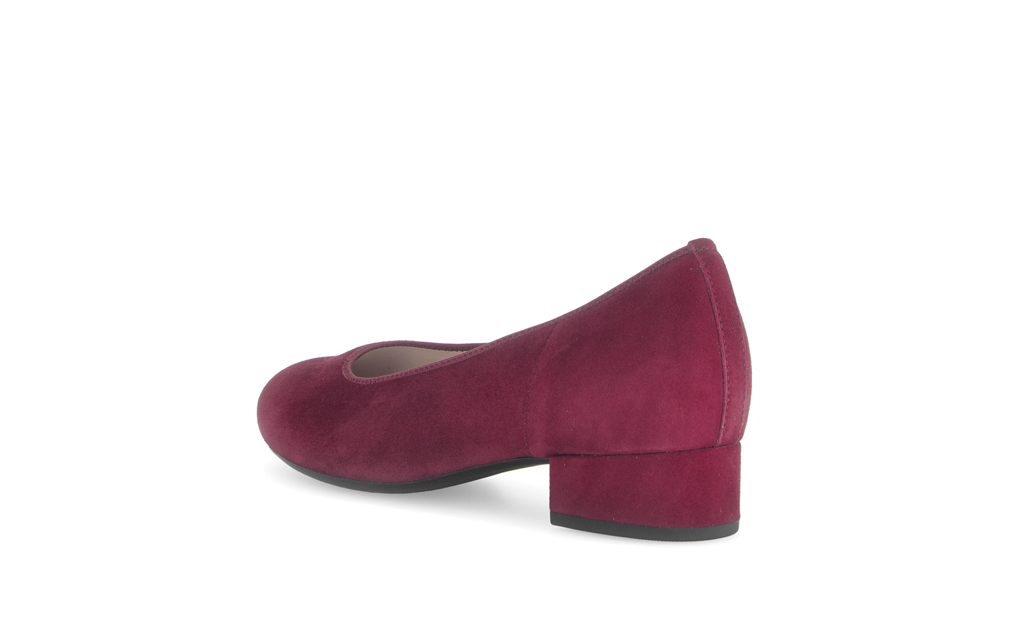 Gabor 71.421.15 Bordeaux Burgundy Slip On Block Heels