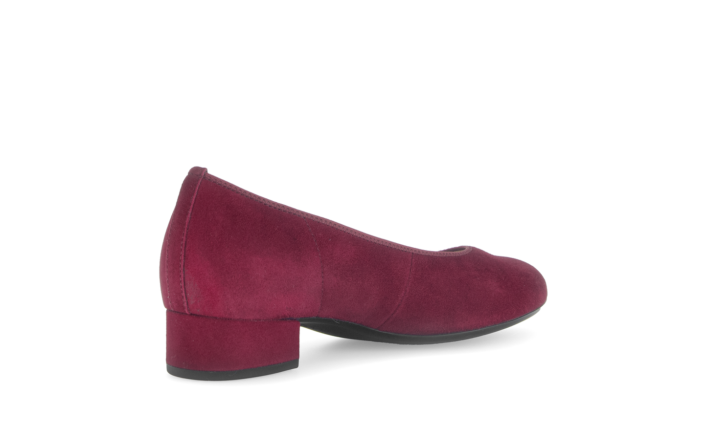 Gabor 71.421.15 Bordeaux Burgundy Slip On Block Heels