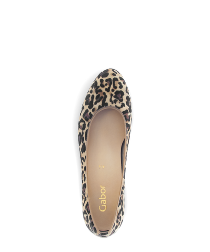 Gabor 71.421.32 Leopard Print Block Heels