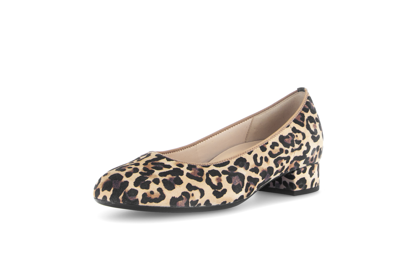 Gabor 71.421.32 Leopard Print Block Heels