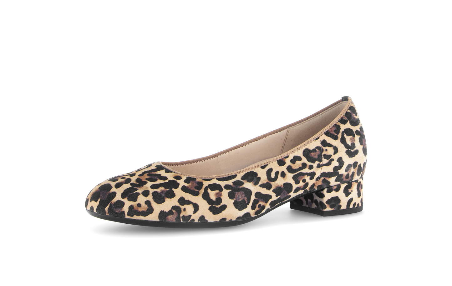Gabor 71.421.32 Leopard Print Block Heels
