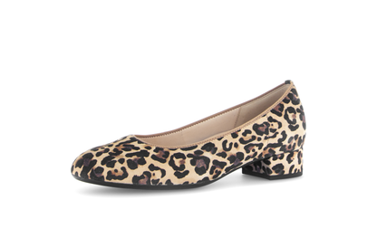 Gabor 71.421.32 Leopard Print Block Heels