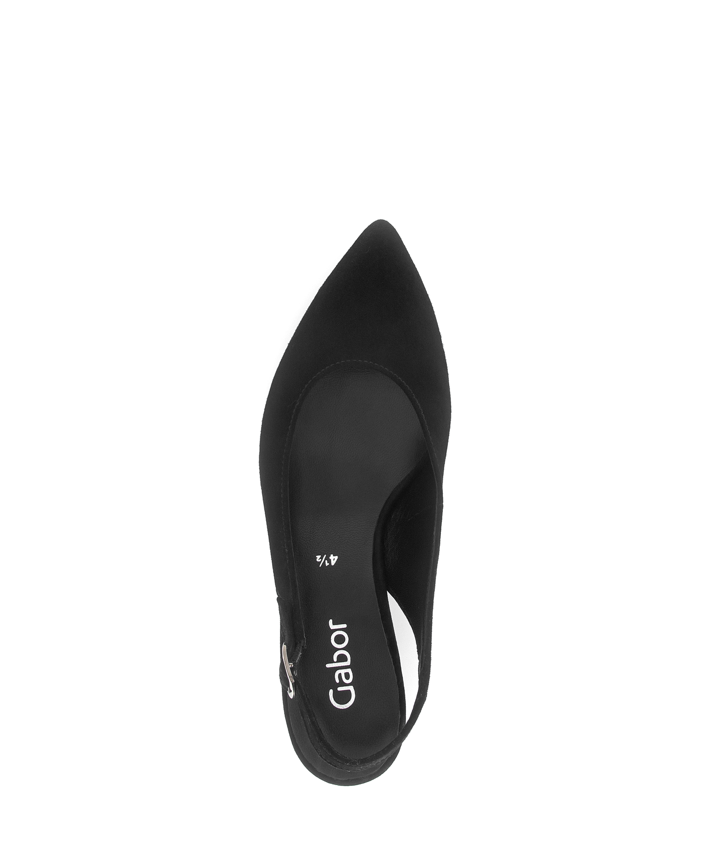 Gabor 71.500.17 Black Slingback Heels