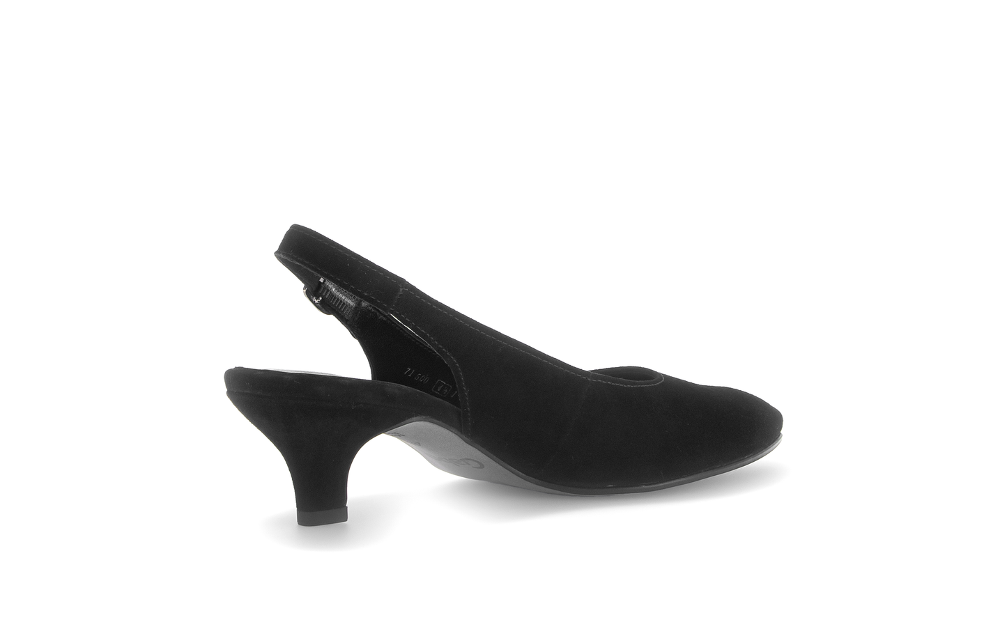 Gabor 71.500.17 Black Slingback Heels