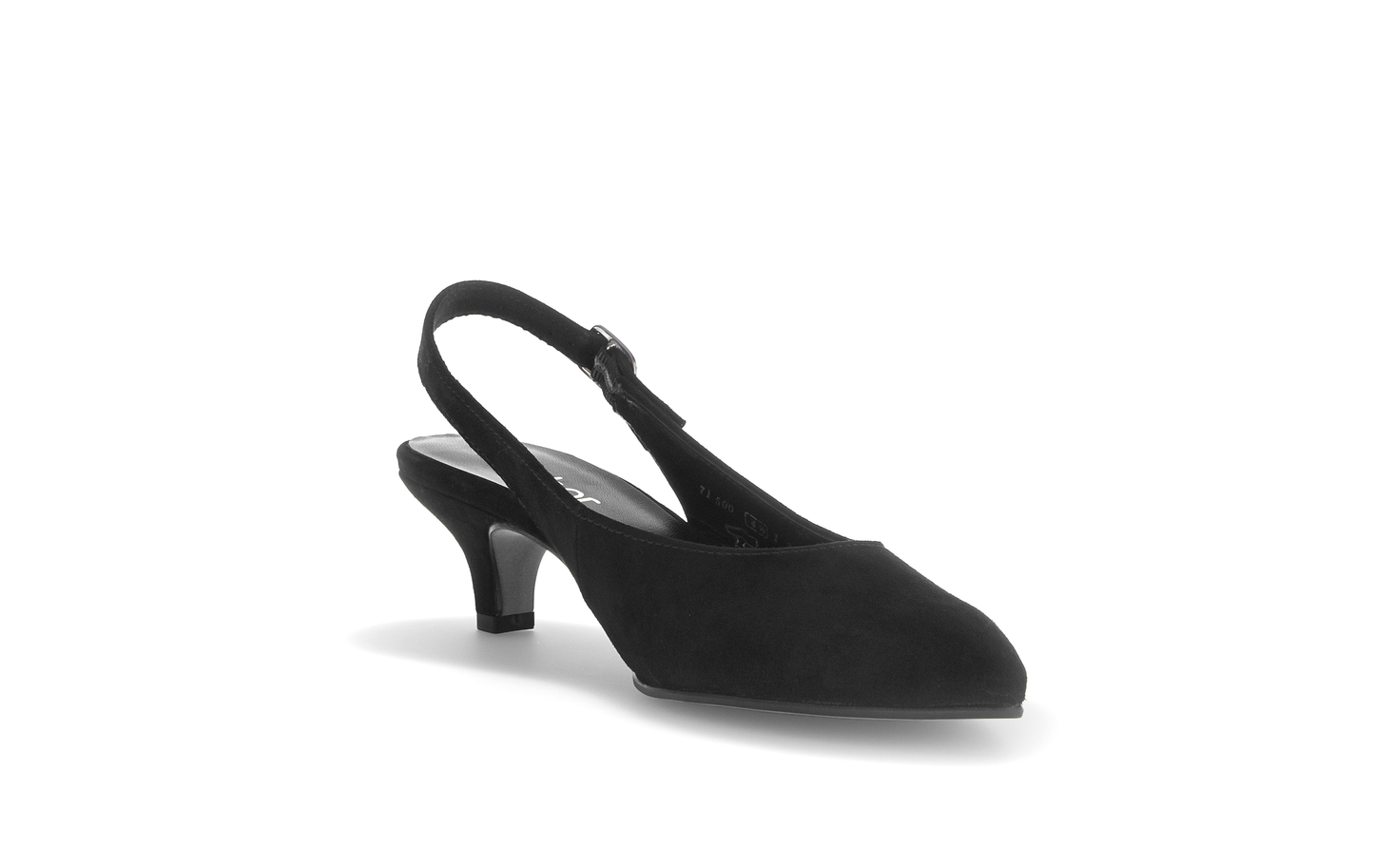Gabor 71.500.17 Black Slingback Heels