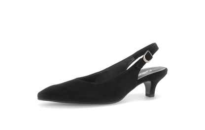 Gabor 71.500.17 Black Slingback Heels