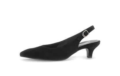 Gabor 71.500.17 Black Slingback Heels