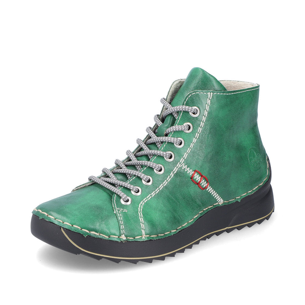 Rieker 71510-52 Green Lace Boots