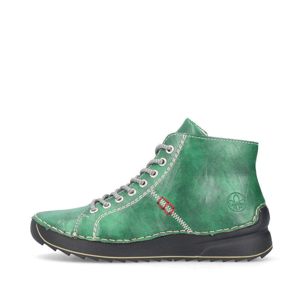 Rieker 71510-52 Green Lace Boots