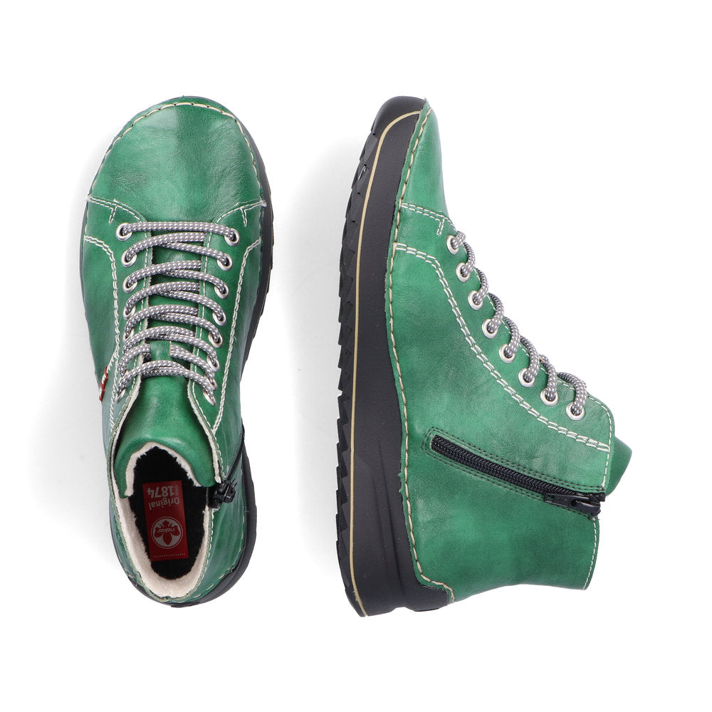 Rieker 71510-52 Green Lace Boots