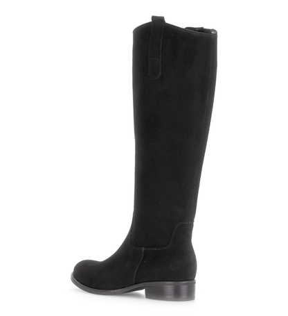 Gabor 71.649.17 Black F Fit Long Boots M Shaft Width