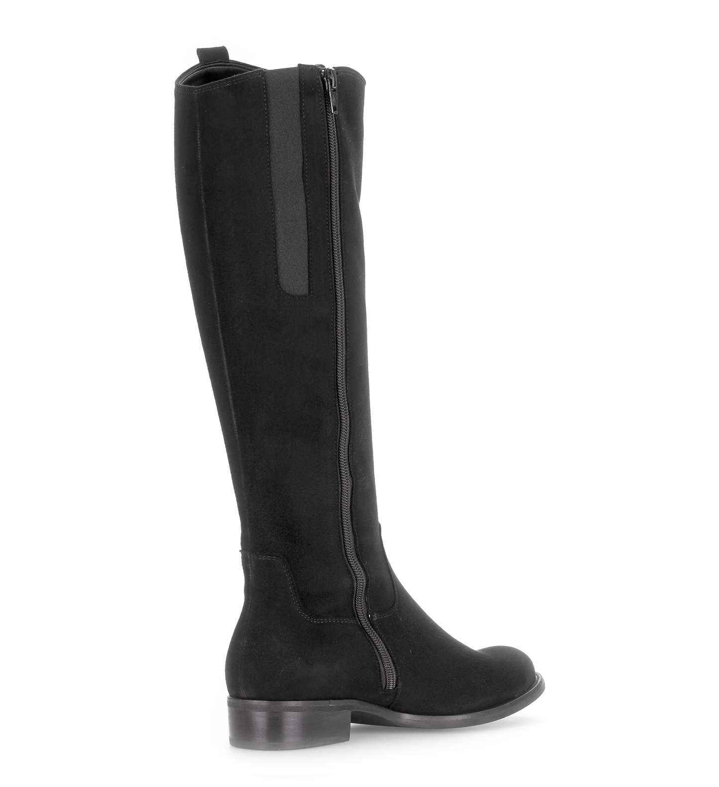 Gabor 71.649.17 Black F Fit Long Boots M Shaft Width