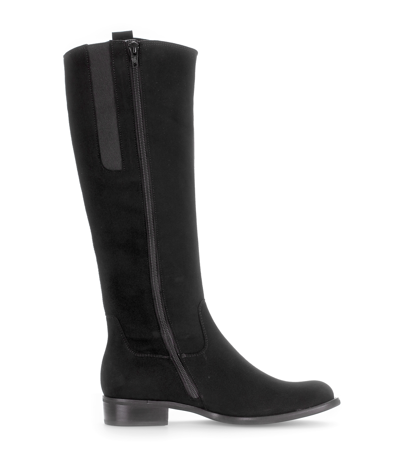 Gabor 71.649.17 Black F Fit Long Boots M Shaft Width