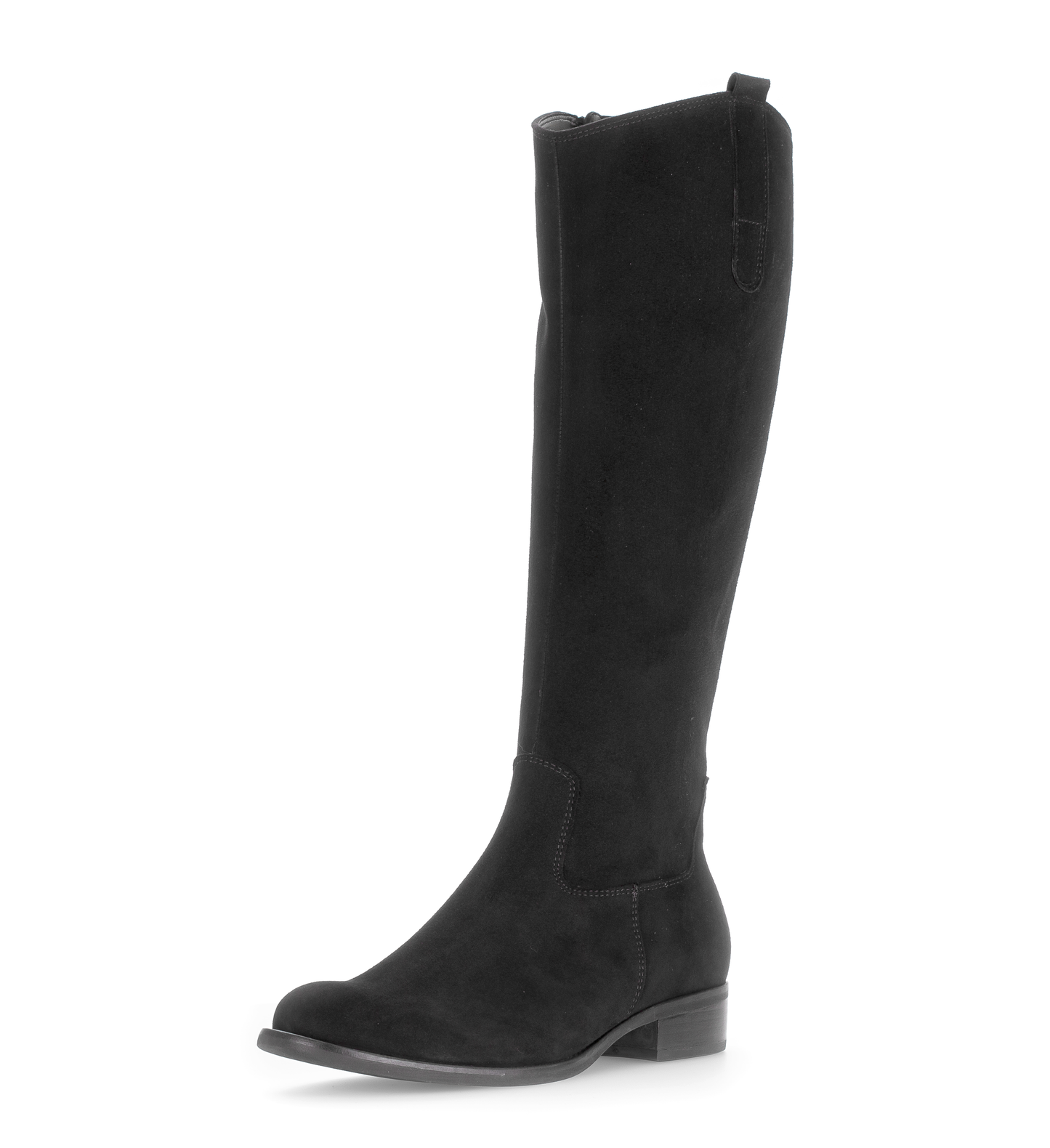 Gabor 71.649.17 Black F Fit Long Boots M Shaft Width