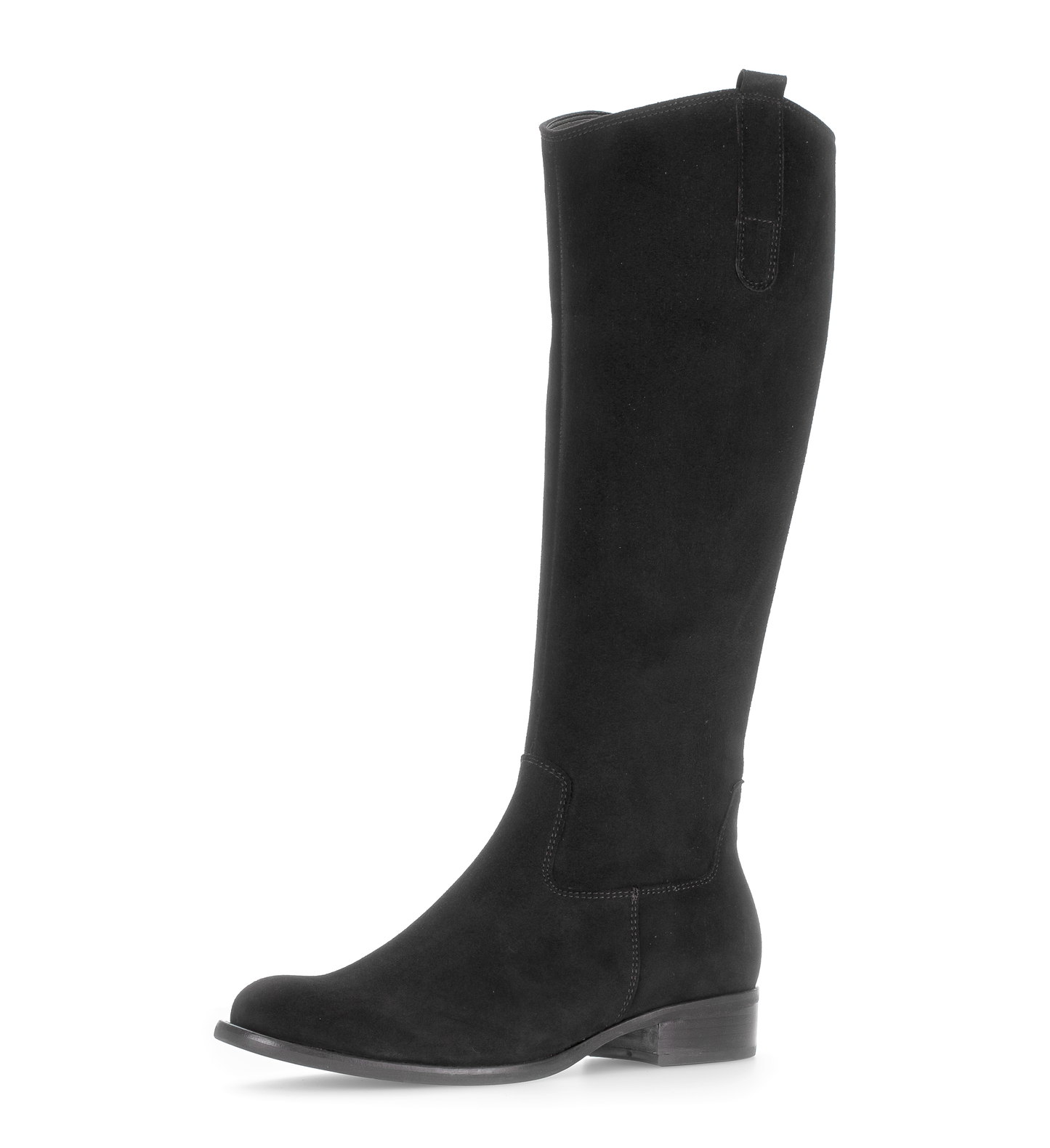 Gabor 71.649.17 Black F Fit Long Boots M Shaft Width