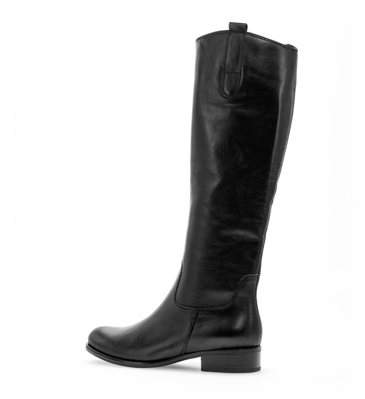 Gabor 71.649.27 Black F Fit Knee High Boots M Shaft Width