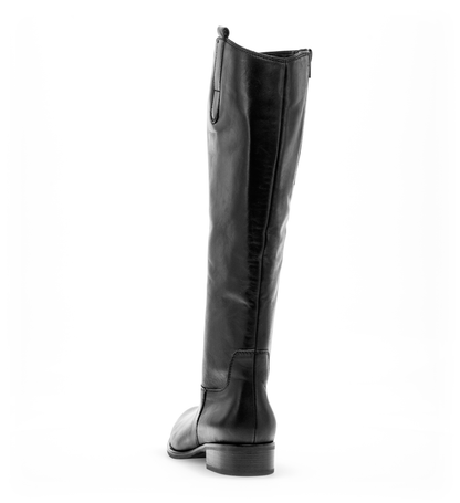 Gabor 71.649.27 Black F Fit Knee High Boots M Shaft Width