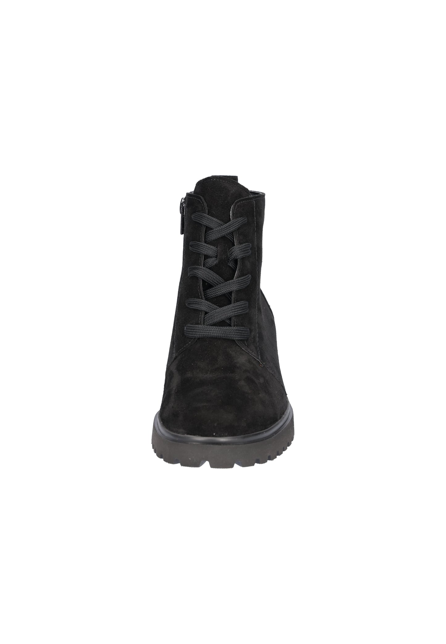 Waldlaufer 716807 195 001 H Fit Luise Black Suede Lace Boots