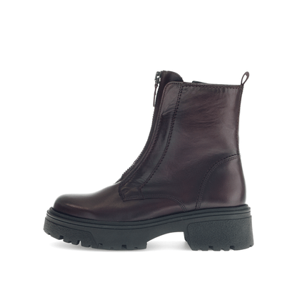 Gabor 71.763.25 Bordo Burgundy Front Zip Boots