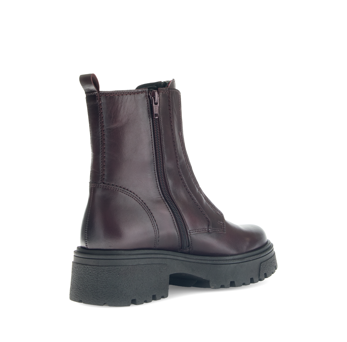 Gabor 71.763.25 Bordo Burgundy Front Zip Boots