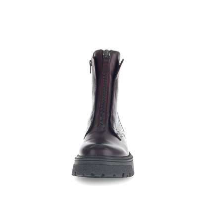 Gabor 71.763.25 Bordo Burgundy Front Zip Boots