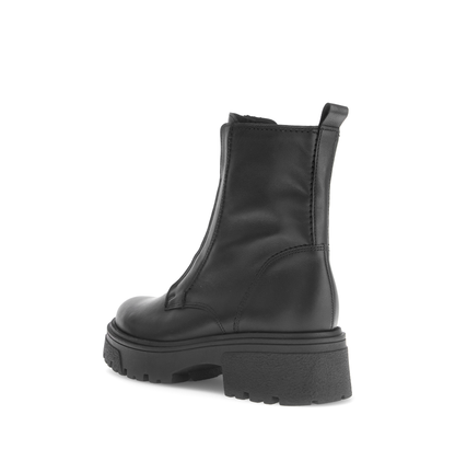 Gabor 71.763.27 Black Front Zip Boots