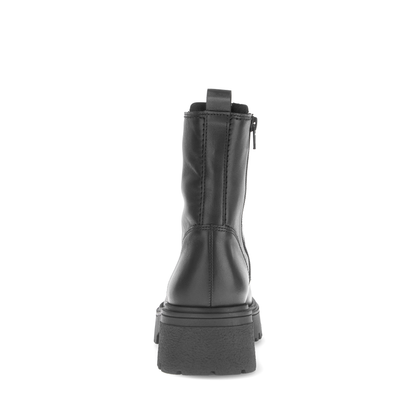 Gabor 71.763.27 Black Front Zip Boots