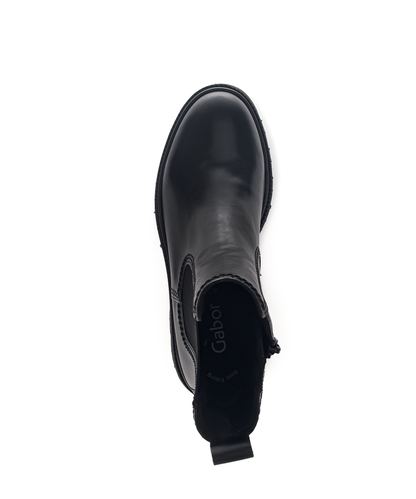 Gabor 71.850.27 Black Chelsea Boots