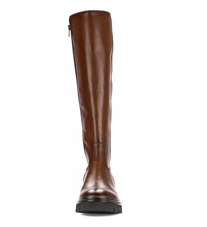 Gabor 71.859.24 Sattel Brown Knee High Boots M Width Shafting