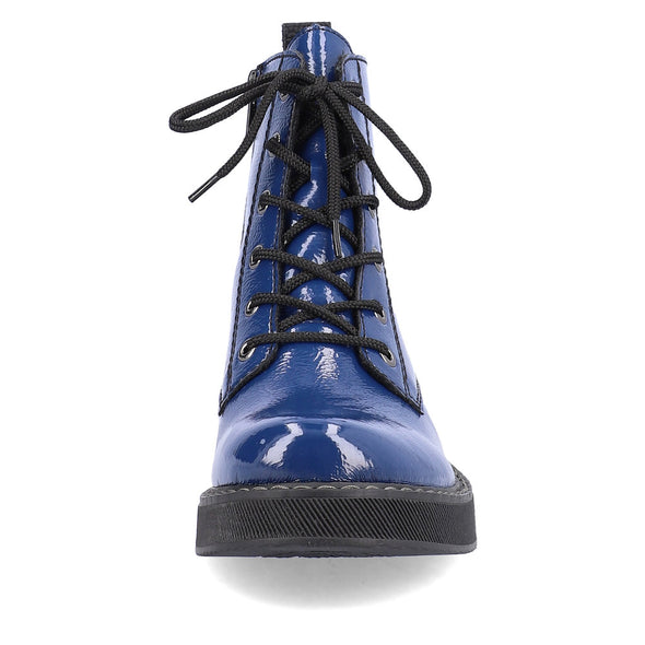 Rieker 72010-15 Royal Blue Lace Boots