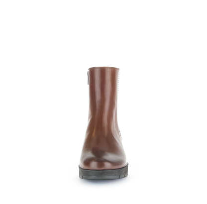 Gabor Comfort 72.071.55 Sattel Brown G Fit Block Heel Ankle Boots
