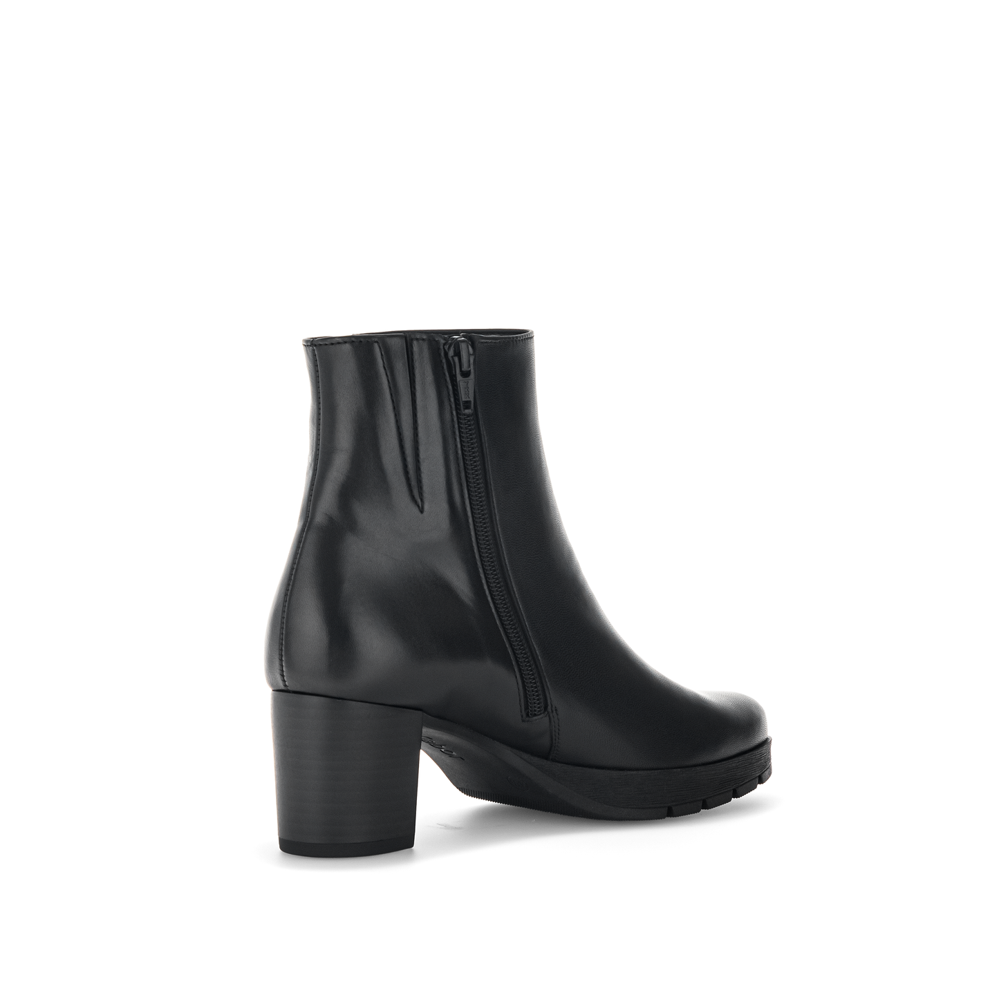 Gabor Comfort 72.071.57 Black G Fit Block Heel Ankle Boots