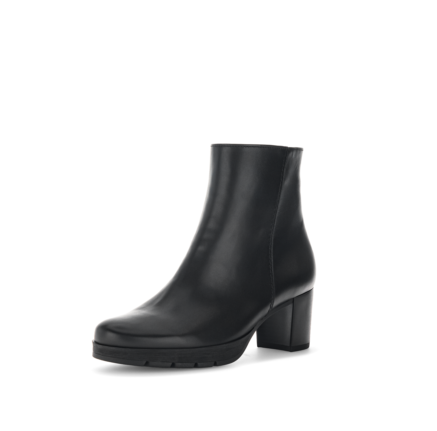 Gabor Comfort 72.071.57 Black G Fit Block Heel Ankle Boots