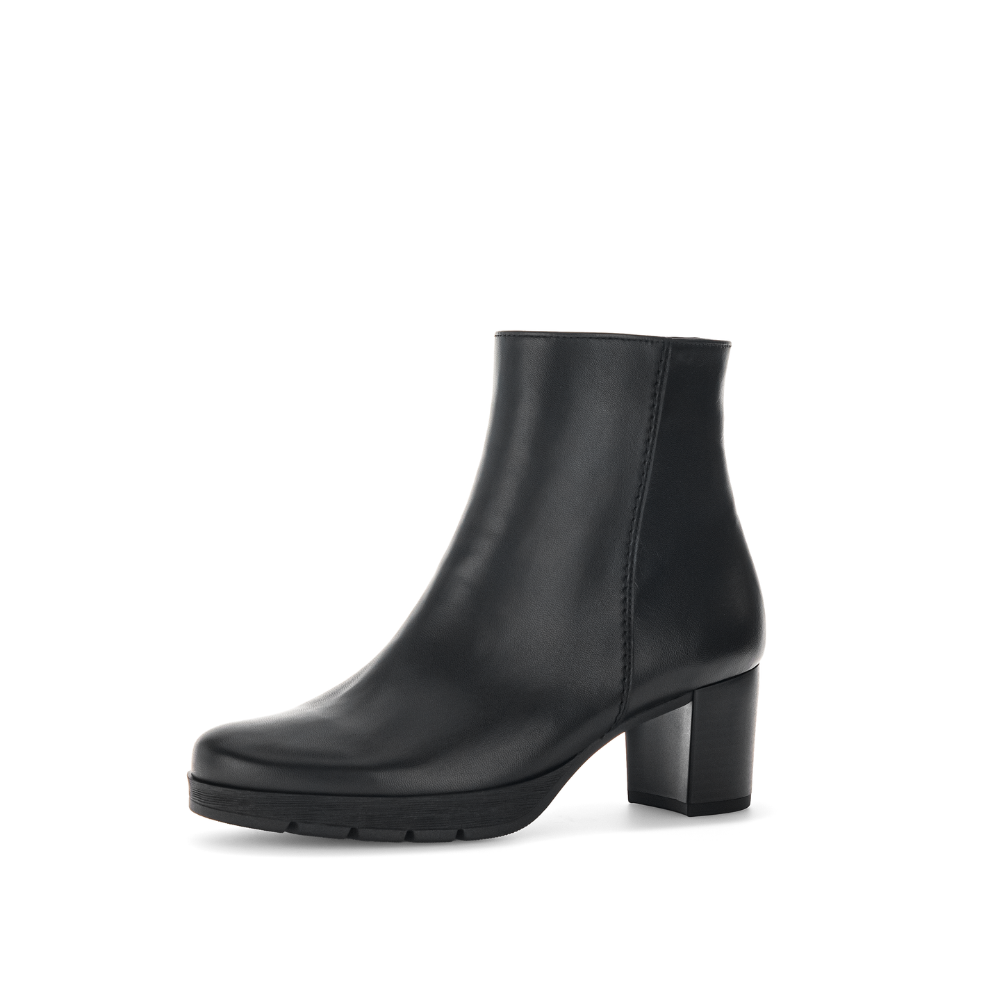 Gabor Comfort 72.071.57 Black G Fit Block Heel Ankle Boots