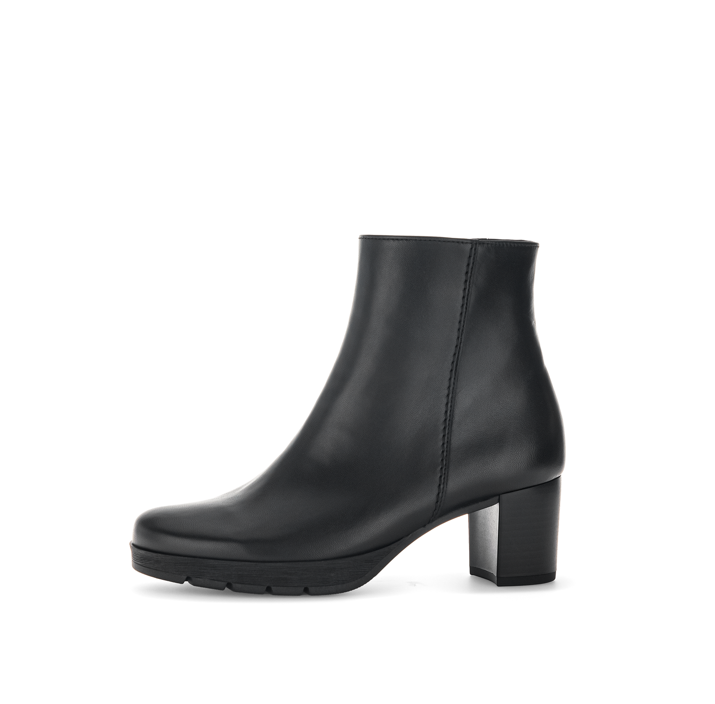 Gabor Comfort 72.071.57 Black G Fit Block Heel Ankle Boots