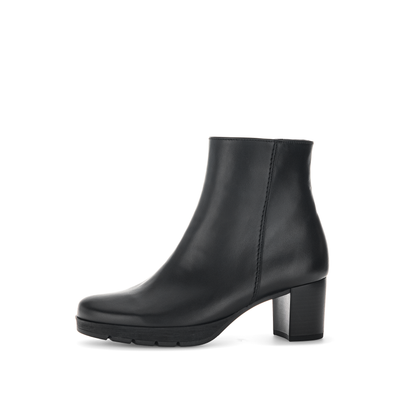 Gabor Comfort 72.071.57 Black G Fit Block Heel Ankle Boots