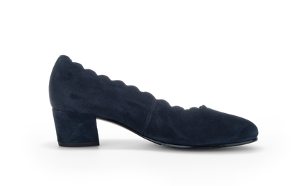 Gabor Comfort 72.221.46 Navy G Fit Block Heels
