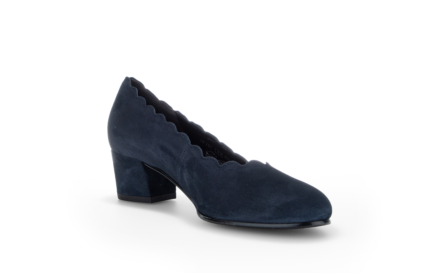 Gabor Comfort 72.221.46 Navy G Fit Block Heels