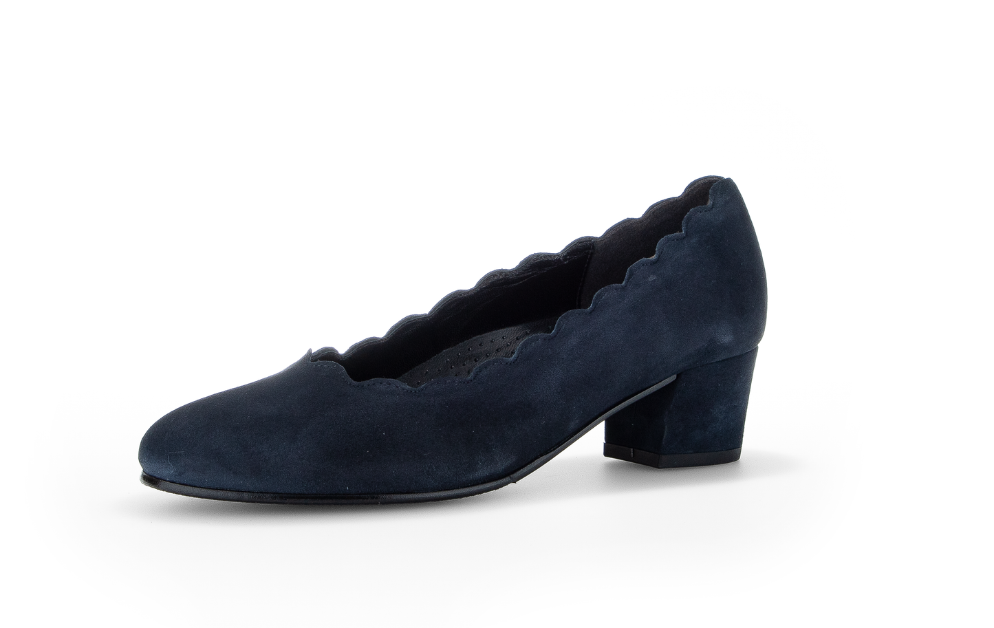 Gabor Comfort 72.221.46 Navy G Fit Block Heels