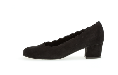 Gabor Comfort 72.221.47 Black G Fit Block Heels