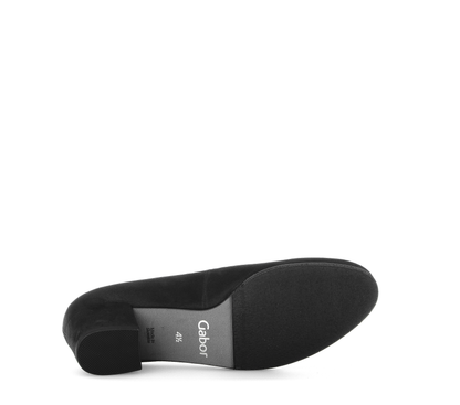 Gabor Comfort 72.221.47 Black G Fit Block Heels