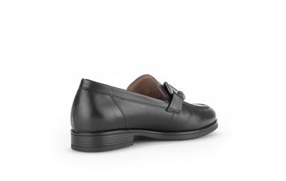 Gabor Comfort 72.422.37 Black G Fit Slip On Loafers