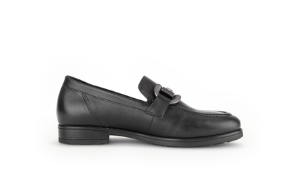Gabor Comfort 72.422.37 Black G Fit Slip On Loafers