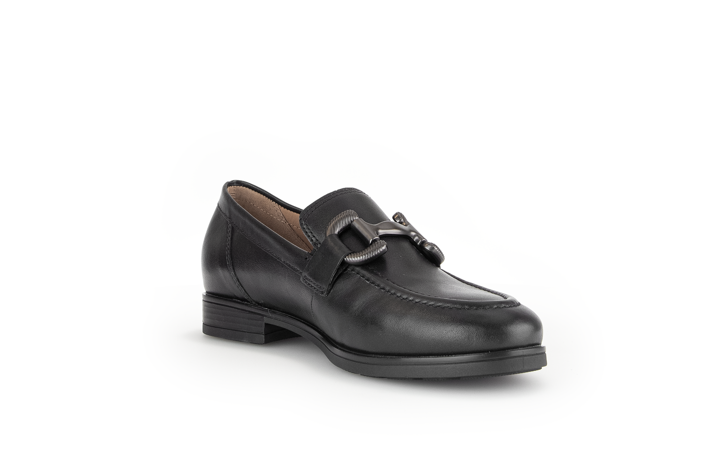 Gabor Comfort 72.422.37 Black G Fit Slip On Loafers