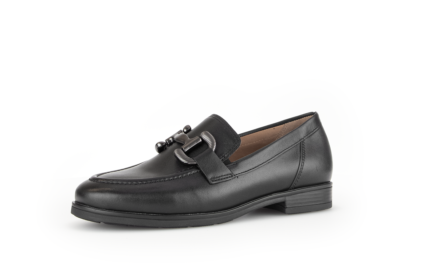 Gabor Comfort 72.422.37 Black G Fit Slip On Loafers